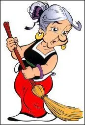 Praline. "Mon fiston, Obélix, va se marier avec Latraviata."