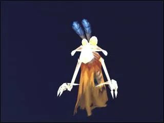 J'apparais dans le désert des Knaarens.