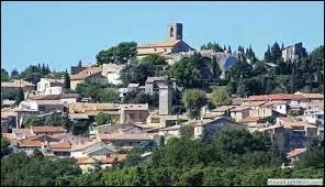 Village perché Vauclusien, Châteauneuf-de-Gadagne se situe en région ...