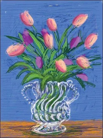 Qui a peint ces fleurs ?