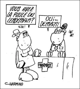 La pilule fait grossir... '