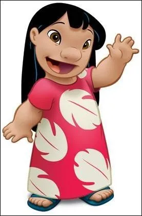 De quelles couleurs est la poupée de Lilo dans "Lilo et Stitch" ?