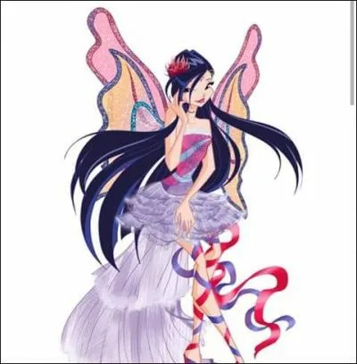 De quelle couleur sont les ailes de Musa ?