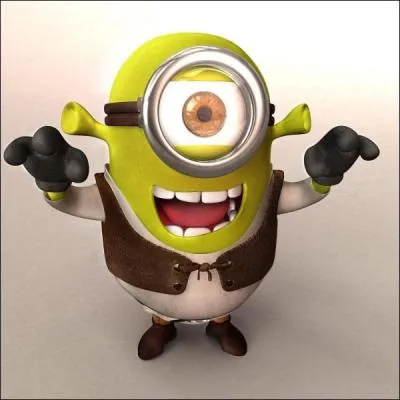 Sur cette photo qui est déguisé en Shrek ?