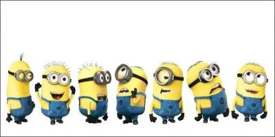Sur cette photo, que font les Minions ?