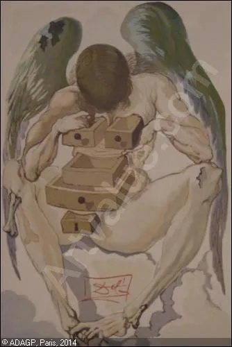 A quel peintre, auteur de la toile "Persistance de la mémoire" (plus connue sous le nom des "montres molles"), doit-on "L'avare et le prodigue" ?