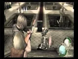 Après avoir combattu le monstre griffu, comment se nomme la salle la plus dure du château, où les moines s'acharnent en masse sur Leon et Ashley ? Indice : la seconde partie de cette salle consiste à protéger Ashley qui tourne les manivelles en snipant les moines.