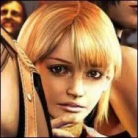 Comment se nomme la fille du président des États-Unis (second protagoniste), qui est enfermée dans une salle de l'église du village et que Leon doit secourir ?