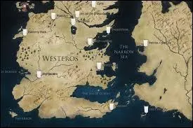 Quelle est la région située plus au sud de Westeros ?
