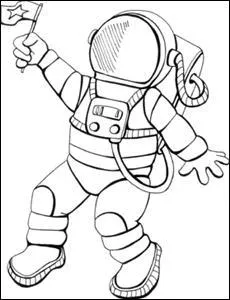 Je voyage en combinaison spatiale dans l'espace pour poser les pieds sur d'autres endroits que la Terre. Qui suis-je ?