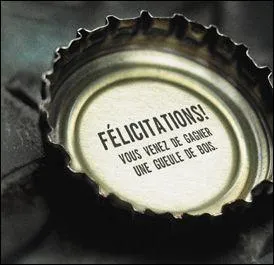 J'ai tellement la gueule de bois... '