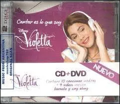 Ce DVD de "Violetta" comporte :