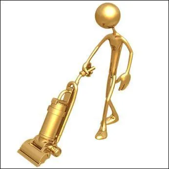 Mais pour nettoyer un peu le sol, on peut aussi...