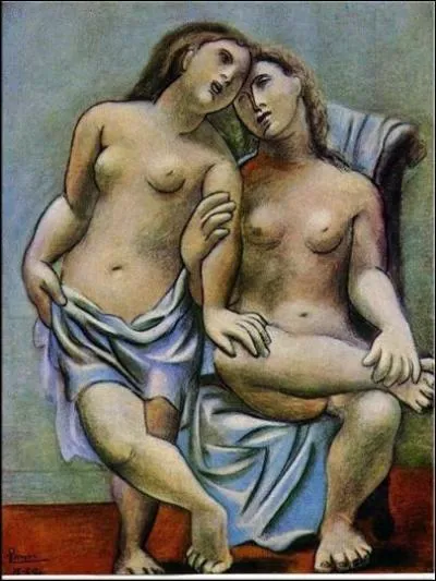 Qui a peint "Les deux amies" ?