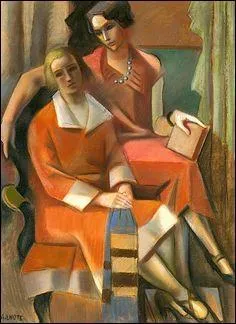 Qui a peint "Les deux amies" ?