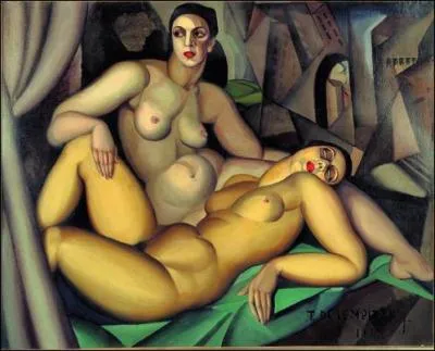 Qui a peint "Les deux amies" ?