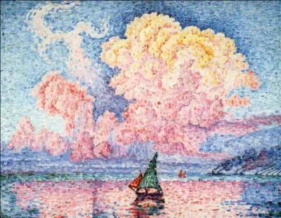 Qui a peint "Le nuage rose Antibes" ?