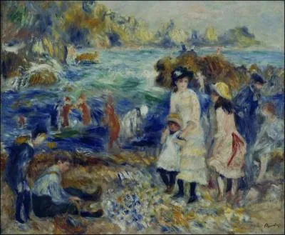 A qui doit-on "Enfants au bord de la mer" ?