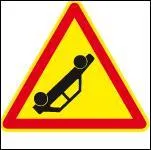 Ce panneau prévient...