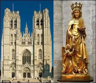 Sa cathédrale accueille les mariages de la famille royale belge.