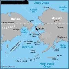 Quel est le nom de ce passage maritime désigné par la flèche ?