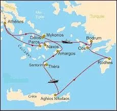 Quelle mer baigne la Crète ?