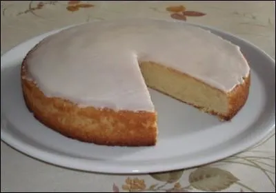 Avec quoi est nappé ce gâteau ?