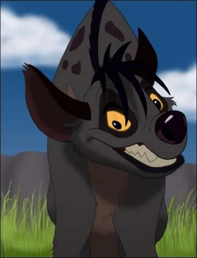 Durant son apprentissage de la vie, Simba va faire de mauvaises rencontres, en particulier des hyènes. La femelle du groupe se nomme...