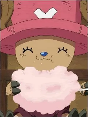 Ce héros de « One Piece » est un grand amoureux des barbes à papa ! Il s'appelle :