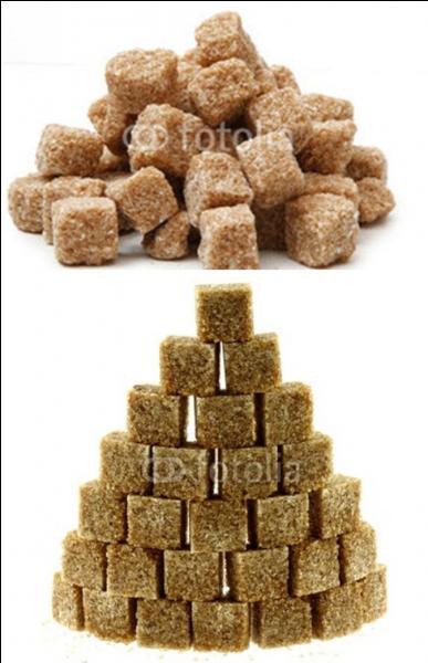 Regardez la photo ! 
Comment appelle-t-on ce genre de sucre ?