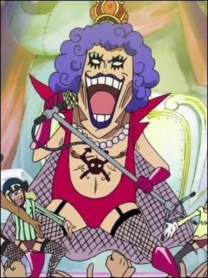 Dans "One Piece", il existe une île peuplée de centaines de travestis, tous plus flippants les uns que les autres... ! Qui est en le chef ?