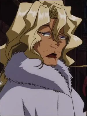 Celui-ci à un rôle mineur à vrai dire, mais il est vraiment drôle. Il n'hésite pas à draguer Spike Spiegel, le héros lors d'une rencontre fortuite. C'est :