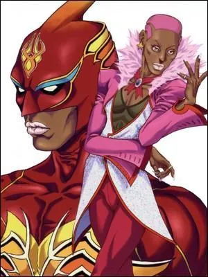 Dans "Tiger & Bunny", ce super-héros, drag queen de son état, maitrise le feu. Il s'appelle :