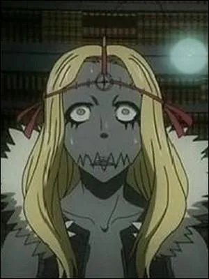 Plus androgyne que travesti, il est vrai, Jasdero est un zombie un peu débile qui adore sa longue chevelure blonde. C'est dans :