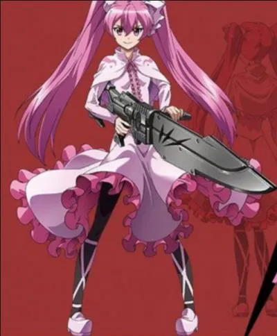 L'arme de Mine s'appelle Pumpkin.