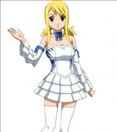 Lucy Heartfilia utilise la magie...
