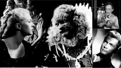 Jean Cocteau, Josette Day et Jean Marais pourraient vous parler de ce conte qui met en scène ce couple imaginaire écrit par Jeanne-Marie Leprince de Beaumont dans son « Magasin des enfants » (une des origines possibles).

Qui est-il (réponse 1 ou 2) ?
Qui est-elle (réponse 3 ou 4) ?