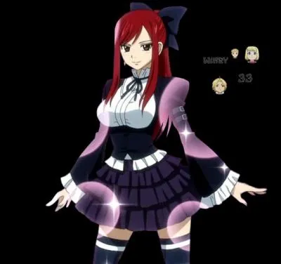 Erza est une mage chevali&egrave;re.
