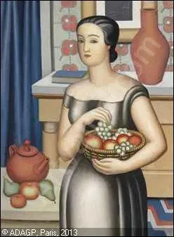 Qui a peint "Femme à la corbeille de fruits" ?