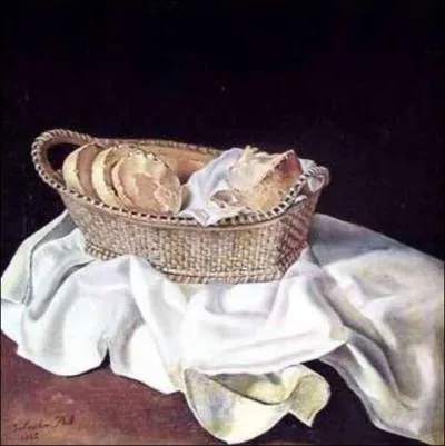 Qui a peint "Le panier de pain" ?