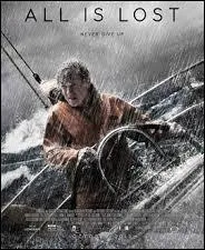 "All Is Lost" (2013) retrace les péripéties d'un navigateur en solitaire qui affronte une rude tempête après que son bateau ait été heurté par un autre navire. Quel comédien américain incarne ce personnage ?