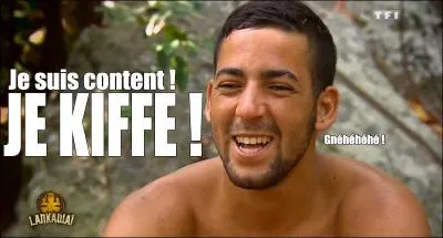 Eliminé à cause de Charlaine, je suis :