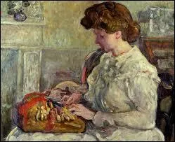 Qui a peint "La dentellière" ?
