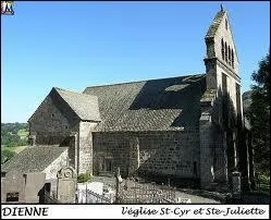 Dienne est une commune Cantalienne située en région ...