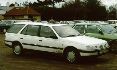 Produite de 1987 à 1996, cette Peugeot porte le nom de :