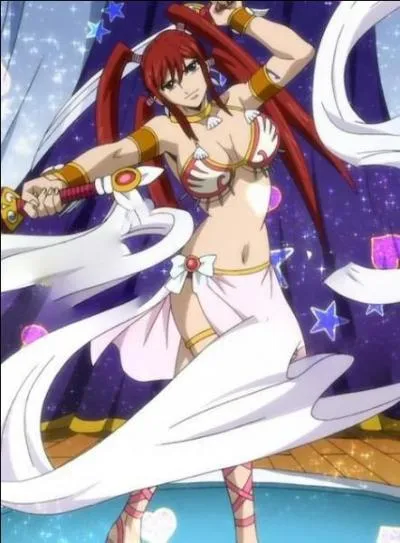 Avec quelle armure Erza réussit-elle à battre Minerva ?