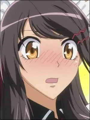 Venue d'un milieu pauvre, cette jeune fille est obligée de travailler en tant que serveuse en plus de ses heures de lycée. Il s'agit de :