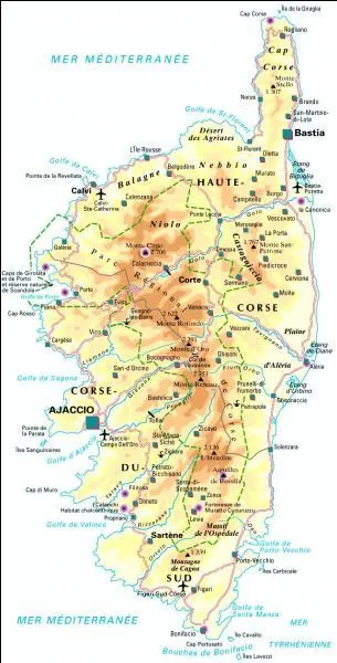 Cette région est une île de la mer Méditerranée. Quelle est cette région ?