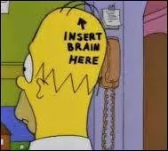 Ne pas être très malin, c'est "Ne pas avoir inventé...".