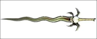 Quel est le nom de l'épée de feu que l'on peut obtenir après avoir récupéré tous les trésors ?